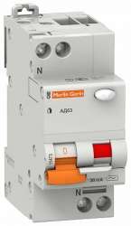 SE Домовой АД63 Дифференциальный автоматический выключатель 1P+N 25А 30мА арт. 11474