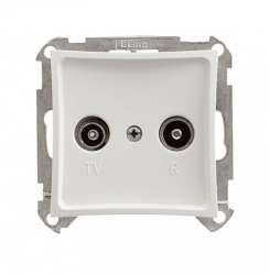 SE Дуэт Бел Розетка TV-FM единственная 2dB арт. WDE000193