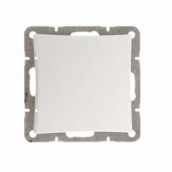 SE Дуэт Бел Выключатель 1-клавишный (сх.1) арт. WDE000111