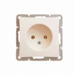 SE Дуэт Беж Розетка б/з арт. WDE000241