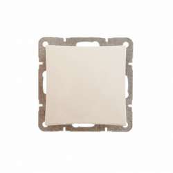 SE Дуэт Беж Выключатель 1-клавишный (сх.1) арт. WDE000211