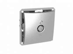 SE Дуэт Серебро Розетка TV единственная 0,7dB арт. WDE000391