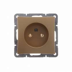 SE Дуэт Шампань Розетка б/з арт. WDE000441