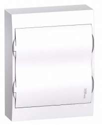 SE EASY 9 Корпус навесной с белой дверью 2ряд/24мод, IP40, IK07, 63А, 2 клеммы арт. EZ9E212P2SRU