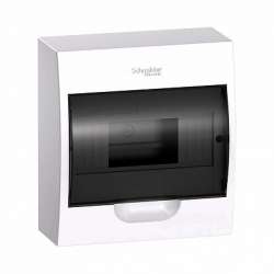 SE EASY 9 Корпус навесной с прозрачной дверью 1ряд/8мод, IP40, IK07, 63А, 2 клеммы арт. EZ9E108S2SRU