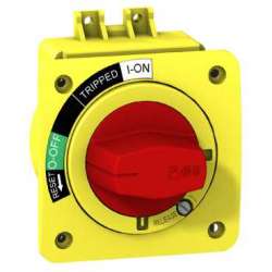 SE EasyPact EZC EZ100 Поворотная рукояткA (кр/желт) арт. EZAROTDSRY