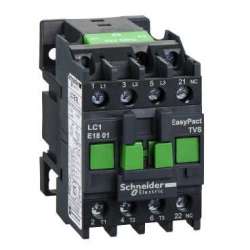 SE EasyPact TVS Contactors E2 Контактор 1НЗ 18А 400В AC3 48В 50Гц арт. LC1E1801E5