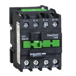 SE EasyPact TVS Contactors E2 Контактор 1НЗ 38А 400В AC3 48В 50/60Гц арт. LC1E3801E7