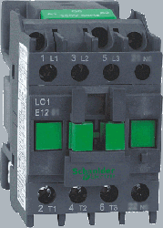 SE EasyPact TVS TeSys E Контактор 3P 1НЗ 12А 400В AC3 24В 50Гц арт. LC1E1201B5