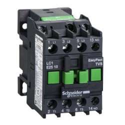 SE EasyPact TVS TeSys E2 Контактор 1НО 25А 400В AC3 24В 50/60Гц арт. LC1E2510B7