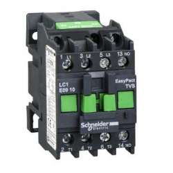 SE EasyPact TVS TeSys E2 Контактор 1НО 9А 400В AC3 440В 50Гц арт. LC1E0910R5