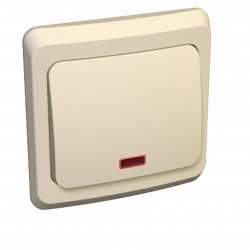 SE Этюд Крем Переключатель 1-клавишный с подсветкой арт. BC10-007K