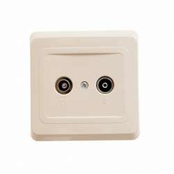 SE Этюд Крем Розетка TV/FM 2dB единственная арт. TVC-001K