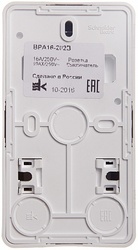 SE Этюд наруж Бел Блок: Розетка с/з со шторками+выключатель 2-клавишный арт. BPA16-202B