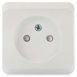 SE Этюд наруж Бел Розетка 1-ая б/з со шторками арт. PA16-002B