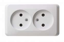 SE Этюд наруж Бел Розетка 2-ая бе з/з без шторок арт. PA16-005B