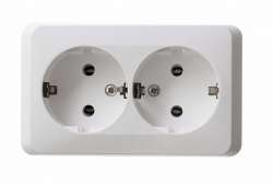 SE Этюд наруж Бел Розетка 2-ая с/з без шторок арт. PA16-007B