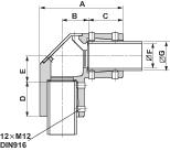 SE Фиксированный кронштейн для профиля 80х80 арт. NSYCMUTC80