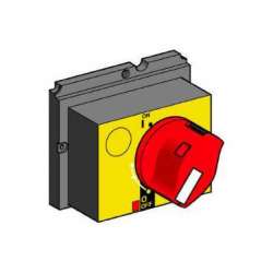SE GV7 Поворотная рукоятка управления красная/желтая арт. GV7AP04