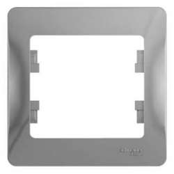 SE Glossa Алюминий Рамка 1-ая арт. GSL000301