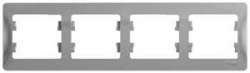 SE Glossa Алюминий Рамка 4-ая, горизонтальная арт. GSL000304