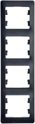 SE Glossa Антрацит Рамка 4-ая, горизонтальная арт. GSL000704