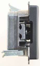 SE Glossa Антрацит TV-R Розетка оконечная 1DB арт. GSL000794