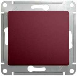 SE Glossa Баклажановый Переключатель 1-клавишный, сх.6, 10AX арт. GSL001161