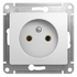 SE Glossa Бел Розетка б/з арт. GSL000141