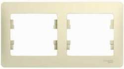 SE Glossa Беж Рамка 2-ая, горизонтальная арт. GSL000202