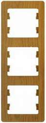 SE Glossa Дерево Дуб Рамка 3-ая, вертикальная арт. GSL000507