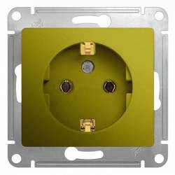 SE Glossa Фисташковая Розетка с/з арт. GSL001043