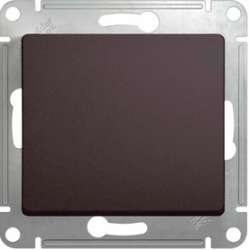 SE Glossa Графит Переключатель 1-клавишный, сх.6,10AX арт. GSL001361