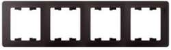 SE Glossa Графит Рамка 4-ая, горизонтальная арт. GSL001304