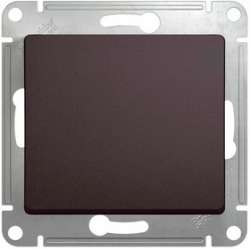 SE Glossa Графит Выключатель 1-клавишный, сх.1, 10AX арт. GSL001311