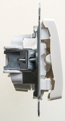 SE Glossa Перламутр Кнопка нажимная сх.1, 10AX арт. GSL000615