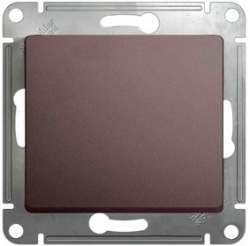 SE Glossa Платина Переключатель 1-клавишный, сх.6,10AX арт. GSL001261