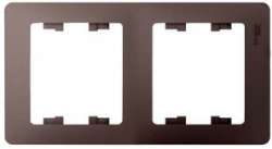 SE Glossa Платина Рамка 2-ая горизонтальная арт. GSL001202