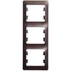 SE Glossa Шоколад Рамка 3-ая, вертикальная арт. GSL000807