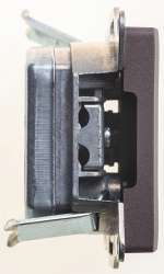 SE Glossa Шоколад TV-R Розетка оконечная 1DB арт. GSL000894