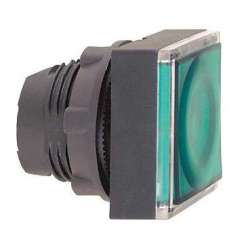 SE Головка для кнопки с подсветкой,квадратная, зеленая, с фиксацией арт. ZB5CH333