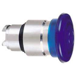 SE Головка грибовидной кнопки, с подсветкой, с возвратом, синяя арт. ZB4BW463