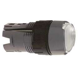 SE Головка кнопки круглая с подсветкой белая арт. ZB6AW1