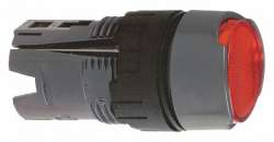 SE Головка кнопки круглая с подсветкой красная арт. ZB6AW4