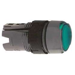 SE Головка кнопки круглая с подсветкой зеленая арт. ZB6AW3