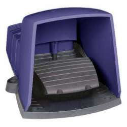 SE Голубой пластиковый педальный переключатель НО+НЗ XPEB611 арт. XPEB611