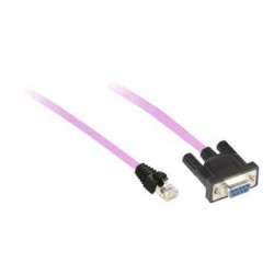 SE Кабель Canopen, 3 м, SUB-D 9 мама/RJ45 арт. TCSCCN4F3M3T