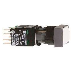 SE Кнопка 16мм белая с возвратом квадратная XB6DA15B арт. XB6DA15B