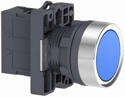 SE Кнопка XA2,пружинный возврат,синяя,1НO арт. XA2EA61