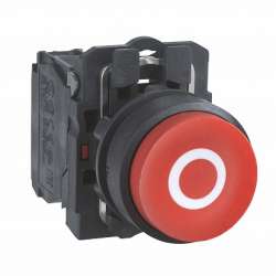SE Кнопка аварийного останова возврат поворотом, 2НЗ арт. XB5AS8444